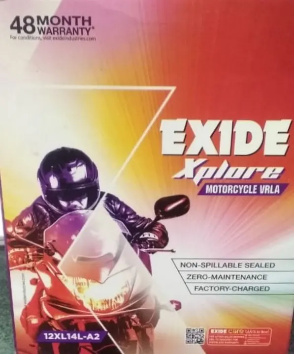 Exide XPLORE 12XL14L-A2 battery